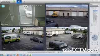 Remote Viewing and Operation of PTZ Camera over the internet through DVR