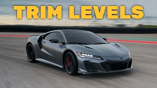 2022 Acura NSX Type S Trim Levels and Standard Features Explained