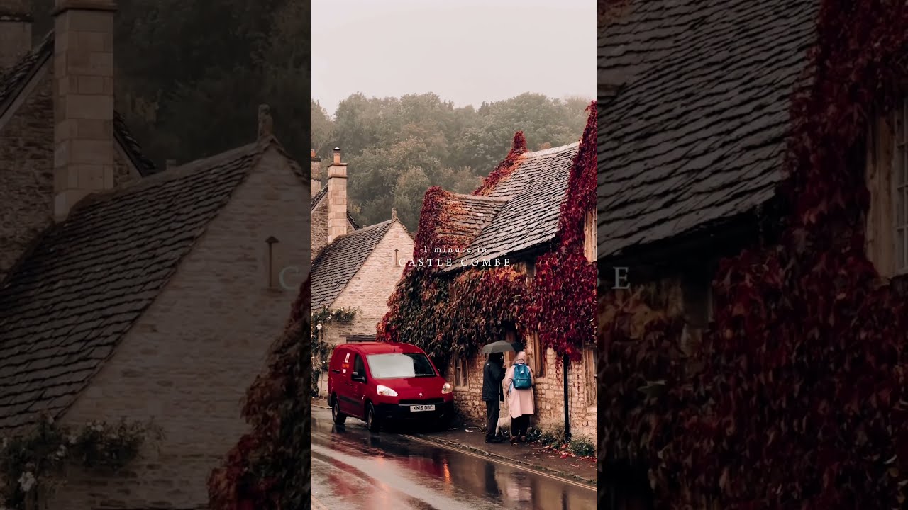 1 Minute In Castle Combe Autumn The Cotswolds England Uktravel Fall
