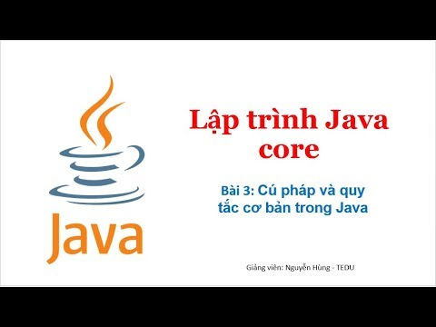 Video: Cú pháp lớp Java là gì?