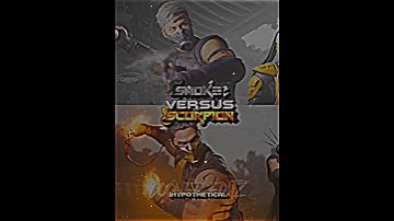 Scorpion (Mk1) vs Smoke (Mk1) (HYPOTHETICAL) #scorpion #smoke #mortalkombat #mortal #kombat
