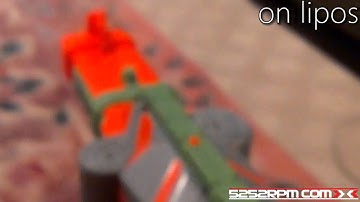 Nerf Nitron Mod Lipo Batteries - 3S/5000mah series, insane speed/distance