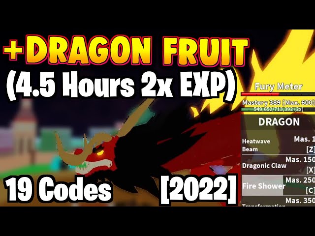 2022] ALL *WORKING* CODES in BLOX FRUITS (Money, 2x Experience