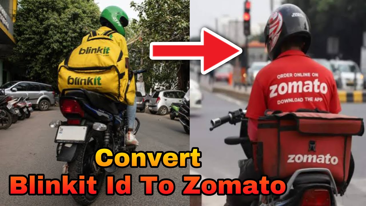 Easy To Convert Bilnkit I'd To Zomato I'd⚡| Blinkit to zomato | Swiggy, Zomato  