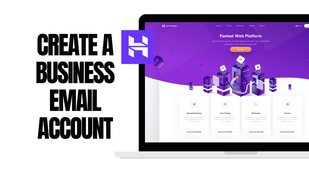 How To Create A Business Email Account (Full Guide) - YouTube