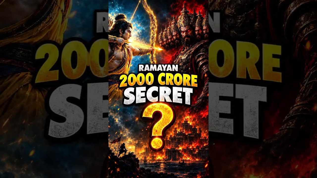 Ramayan Movie के 3 बड़े Secrets #ramayan #southmovie #bollywood #arrahman #moviefacts #shorts #movie