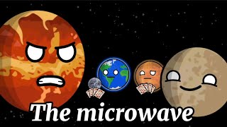 The microwave || venus, mercury, earth, mars, luna || fan animation of @SolarBalls