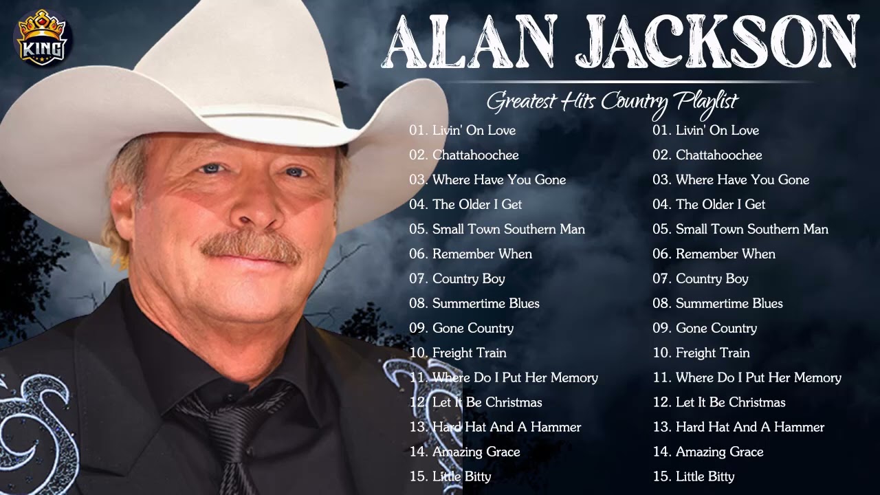 Alan Jackson Greatest Hits Full Album - Best Old Country Songs All Of ...