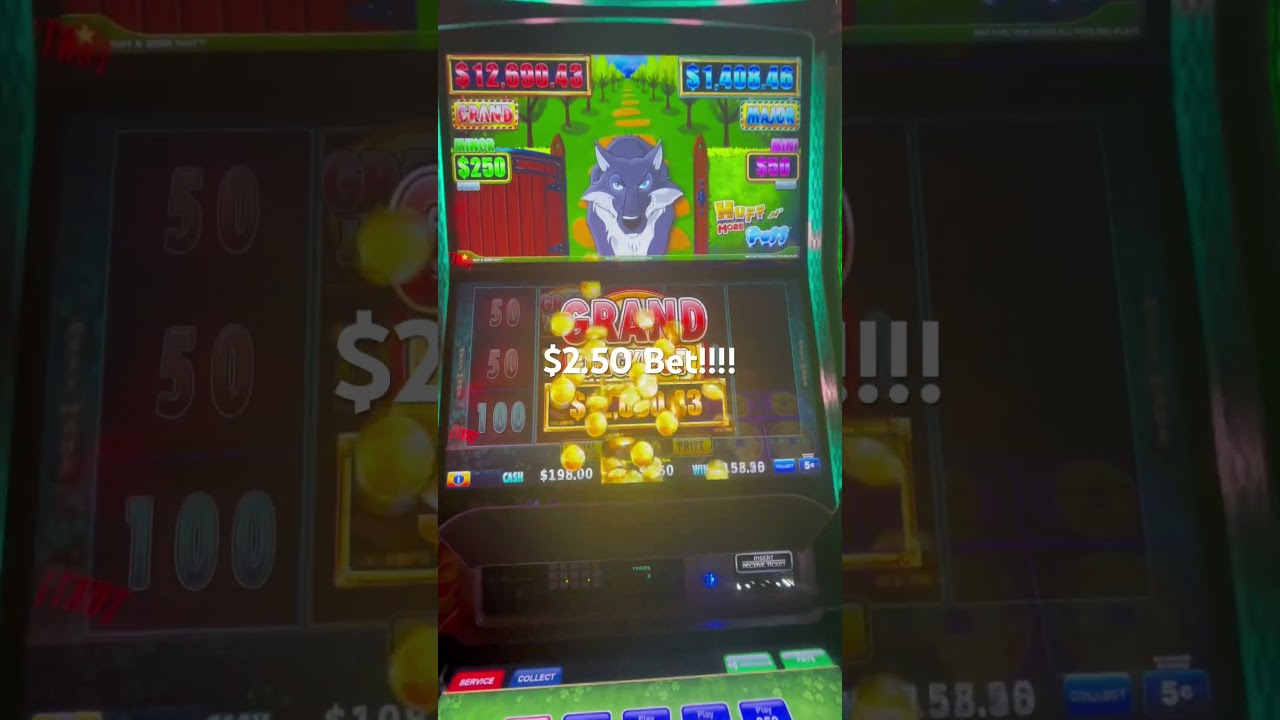 Grand jackpot, Seneca Niagara casino with $2.50 Bet!!!