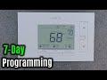 Emerson SENSI ST55 7 Day Programming Schedule Digtal WiFi Thermostat Emerson SENSI ST55 7 Day Programming Schedule Digtal WiFi Thermostat