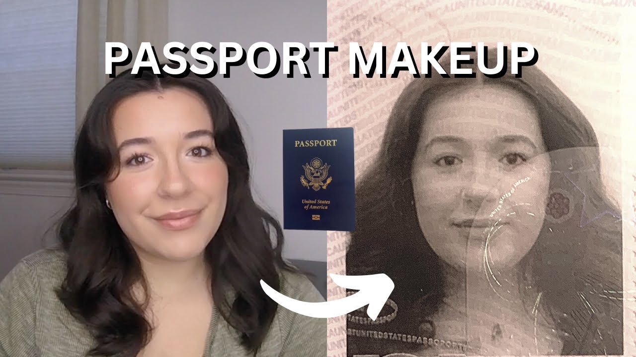 PASSPORT PHOTO MAKEUP TUTORIAL YouTube
