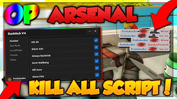 [🔫NEW] Arsenal Script / Hack GUI | Kill All Farm | Infinite Cash | *PASTEBIN 2022*