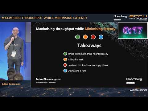 Maximising Throughput & Minimising Latency in High-Performance C++ Code - Julius Zukauskas ACCU 2025
