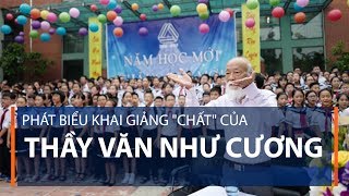 Phát biểu khai giảng 