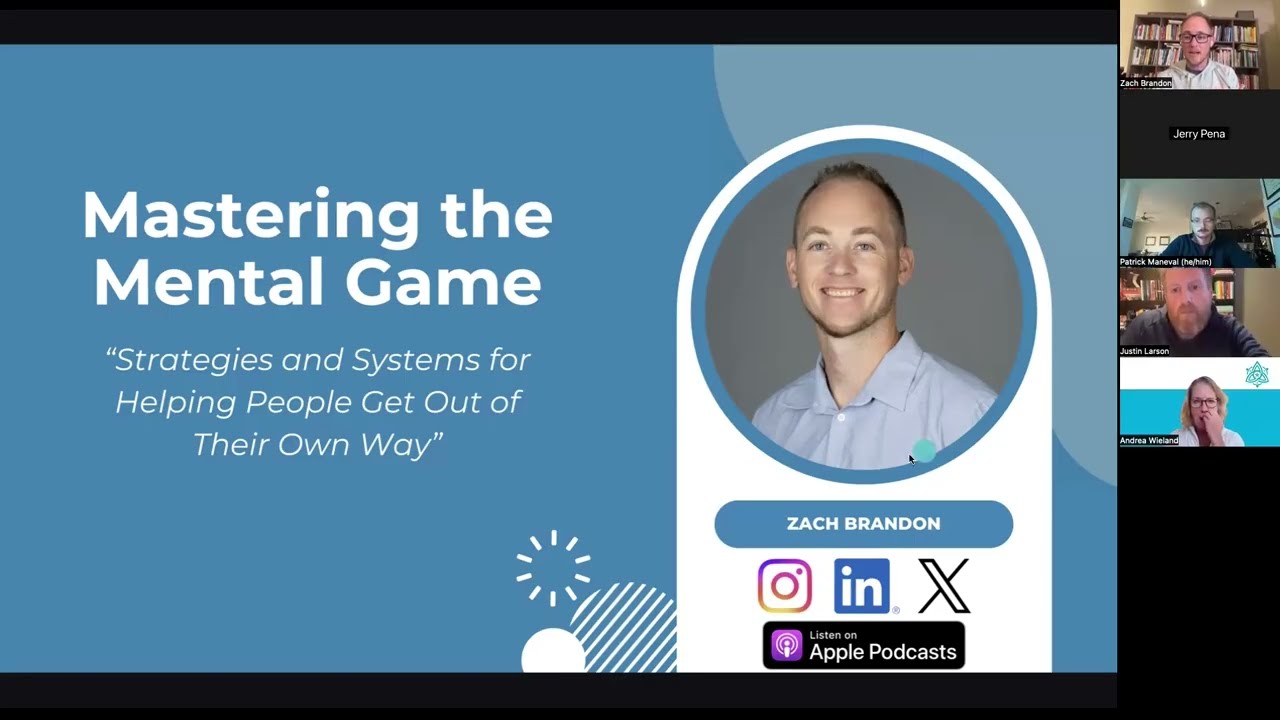 Mastering the Mental Game Webinar with Zach Brandon