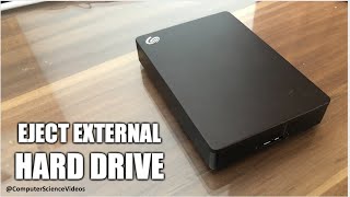 how to safely eject an external hard drive on a mac | new