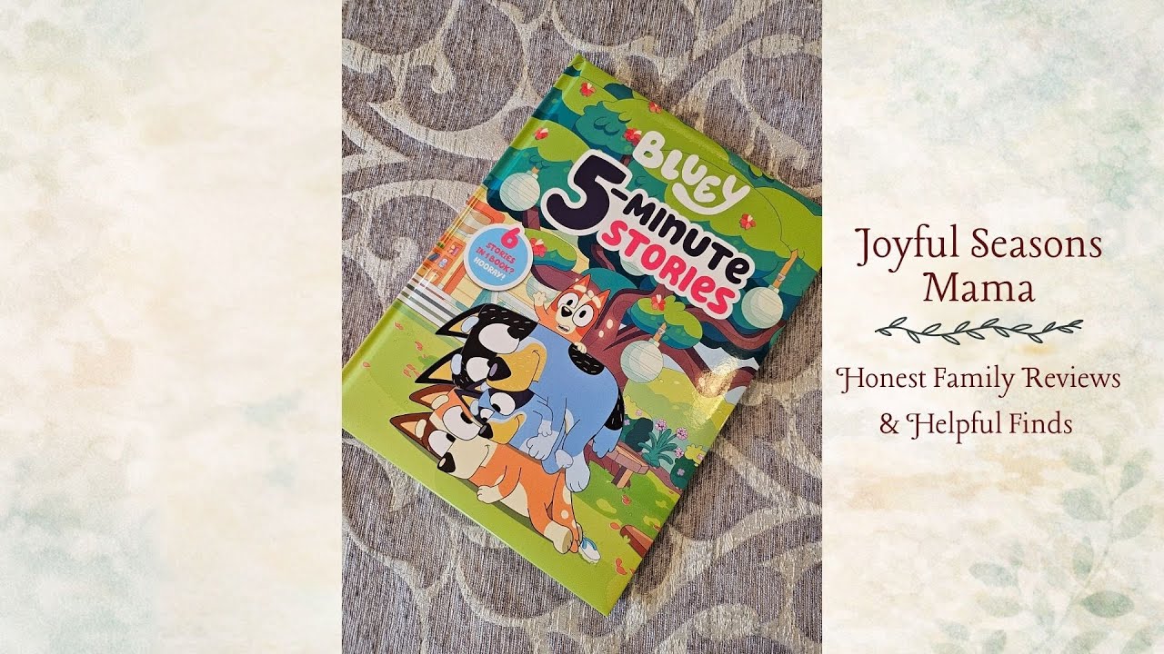Preview The Bluey 5 Minute Storybook | Fun Kids Read-Aloud & Early Learning Favorite