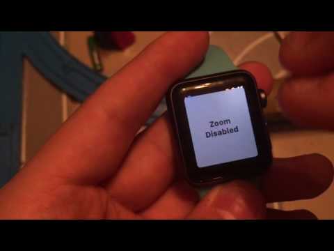 How To Enable Zoom On Apple Watch Youtube