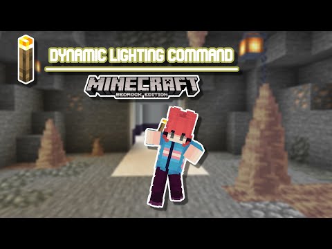 Dynamic lighting command for Minecraft Bedrock