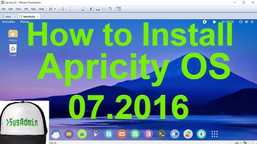 How to Install Apricity OS 2016 Aspen + VMware Tools on VMware Workstation/Player Tutorial [HD]