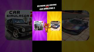 ECDS Vs CS2 🤯 extreme car driving simulator #shortsfeed #shorts #viral #trending #comparison #like
