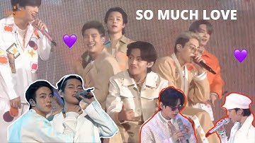 BTS Members Comforting And Caring For Injured V *HEARTWARMING MOMENTS FROM BTS PTD CONCERT*