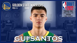 Information 2022 NBA DRAFT: Gui Santos | Golden State Warriors Guide