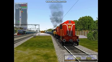 Indian MSTS; Janmabhoomi Express arrives Guntur; Part 6