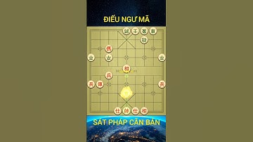 Sát chiêu thực dụng. Điếu ngư mã #cotuong #xiangqi #games #satchieuthucdung