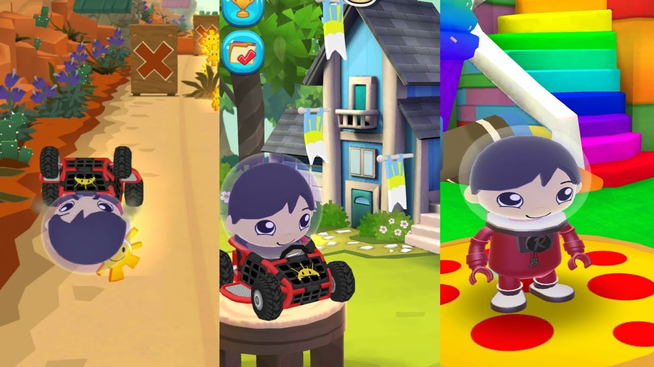 TAG WITH RYAN COSMO RYAN NEW FUNNY GAME PLAY WITH RYAN VS COMBO PANDA