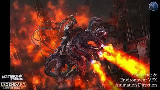 Unity Realtime VFX - Character and Environment - Fire Hydra