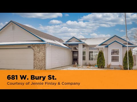 681 W. Bury St., Kuna, ID home video tour