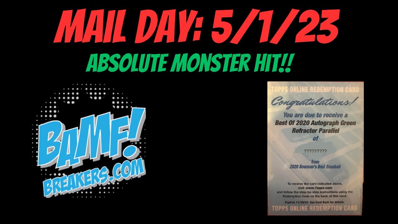 MAIL DAY: 5/1/23 We Got An Absolute MONSTER HIT! - YouTube