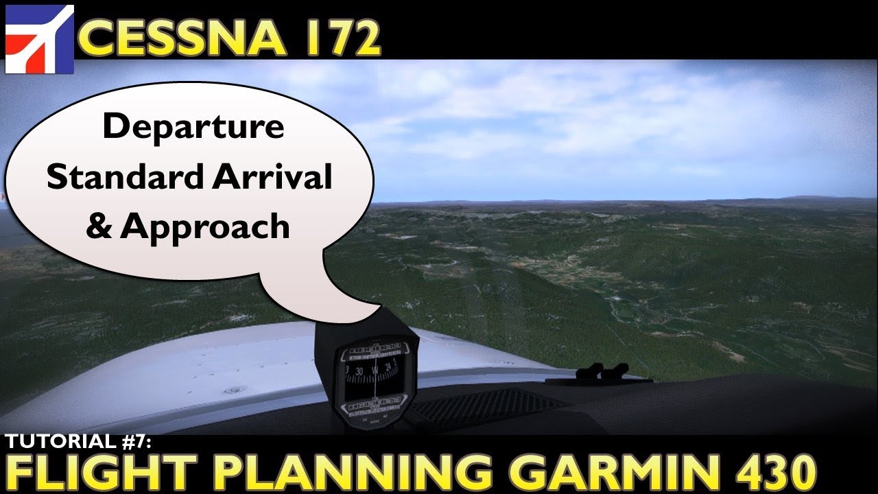 X Plane 11 : Airfoillabs Cessna 172 : Tutorial 7 Flight Planning with ...