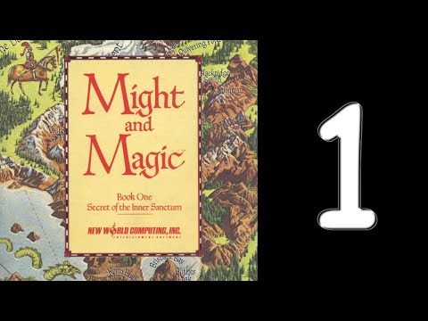 Видео: 🗡🧙 Might and Magic Book One: The Secret of the Inner Sanctum. № 1 — старт эпопеи.
