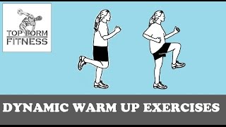 Dynamic Warmup to Prepare for Training or Competition