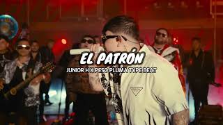 EL PATRÓN | Corrido Tumbado Bélico Type Beat | Junior H x Peso Pluma | Instrumental Corrido