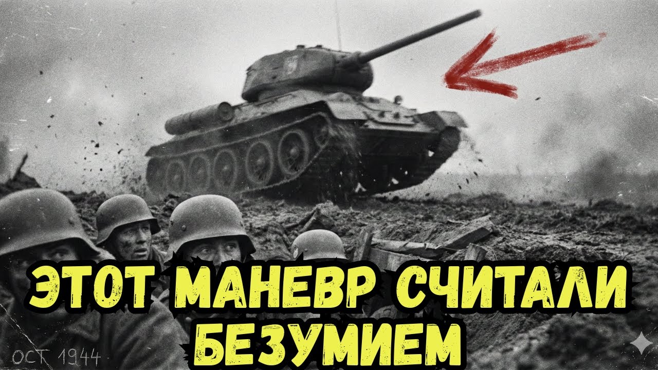 Трюк Мехвода Т-34, От Которого У Немецких Асов Затряслись Руки