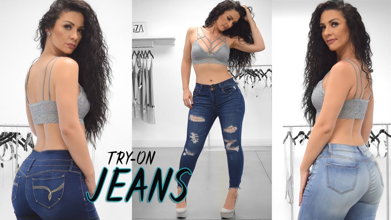 4 Jeans Try on with Viktoria Kay  NEW
