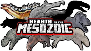 New beast of the Mesozoic figures Kentrosaurus Acrocanthosaurus Terror bird Dire wolf and more