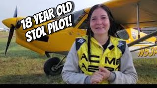 18 Year Old Stol Compeion Pilot Jaden Newman Sun N Fun 2021