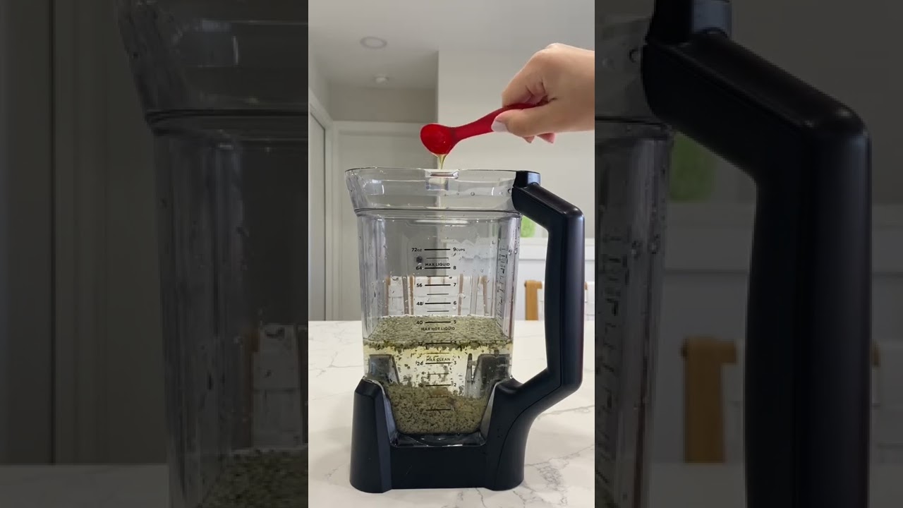 Zero waste hemp seed milk