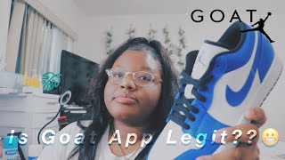 GOAT SNEAKER APP REVIEW | ARE THE KICKS LEGIT?