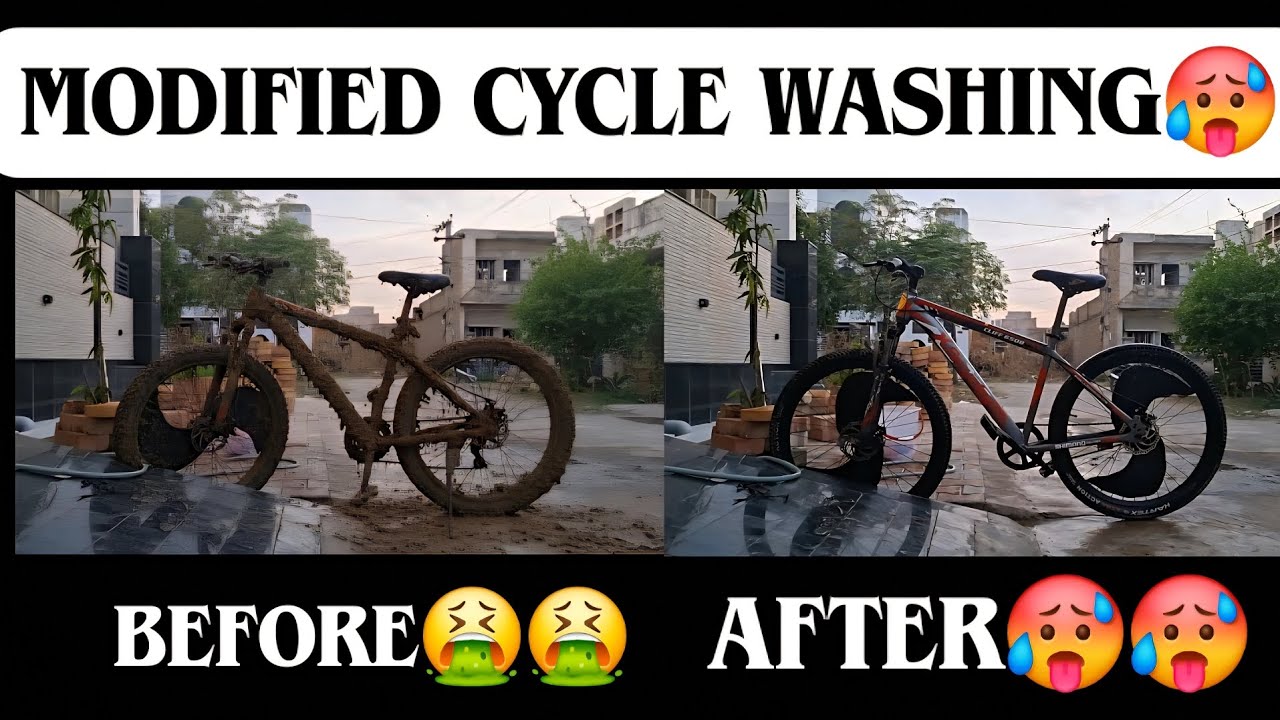 WASHING MODIFIED CYCLE AT HOME || FULL DETAIL || cycle_ala_munda_0007