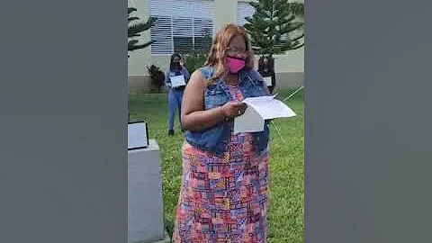 Horace Mann Middle School remembering the 17 innocent victims of Majory Stoneman Douglas...