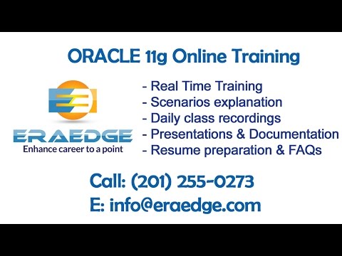 Oracle 11g Online