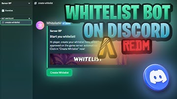 WHITELIST AND ALLOWLIST BOT DISCORD FOR FIVEM AND REDM!