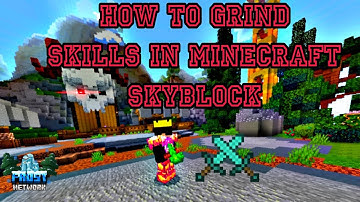The FASTEST way to grind every skill in Hypixel SkyBlock (Tutorial / Guide)@KRGAMAING