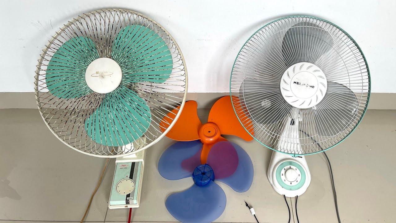 Fan | Kipas Angin Dinding saling bertukar baling baling