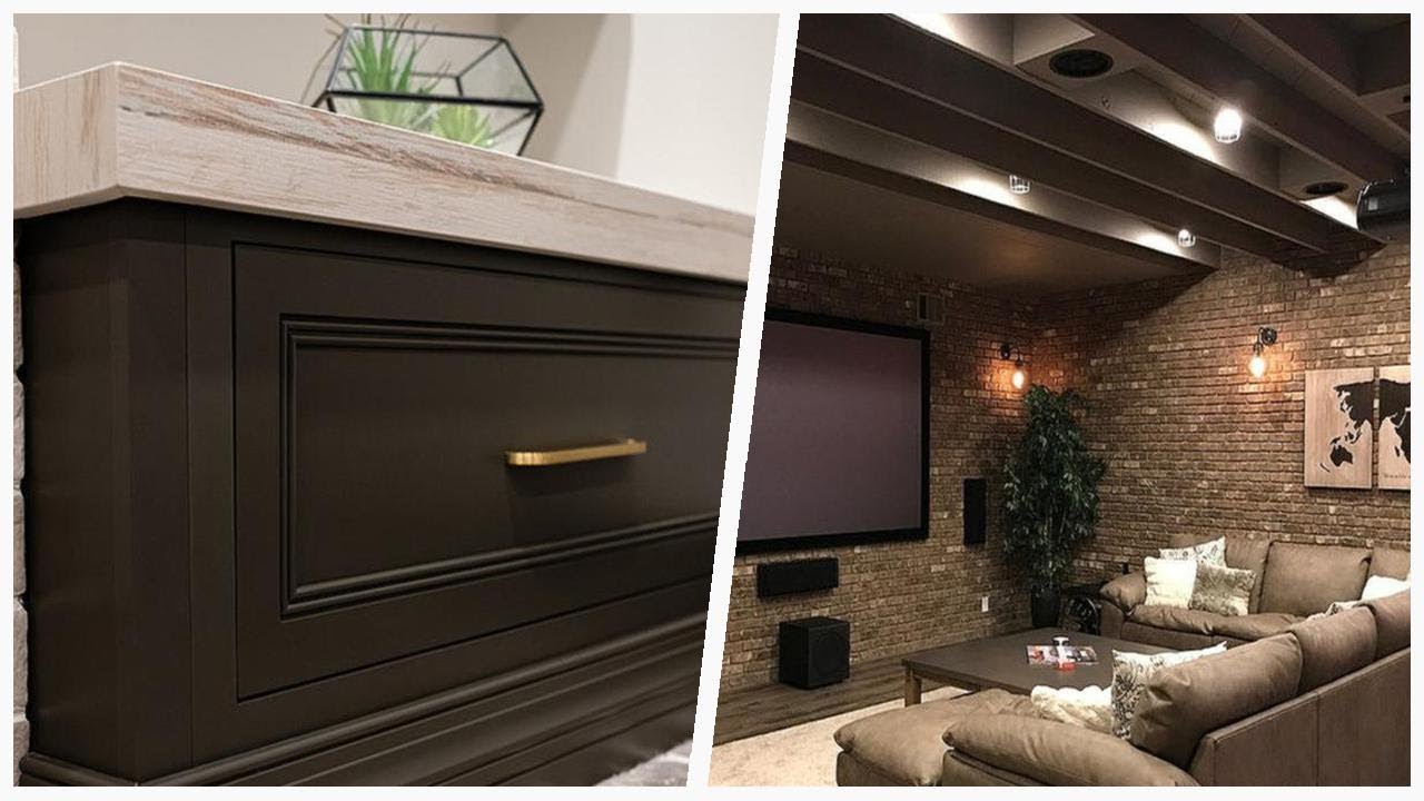 Creative Black Wood Basement Design Ideas for Your Home | Designer ...
